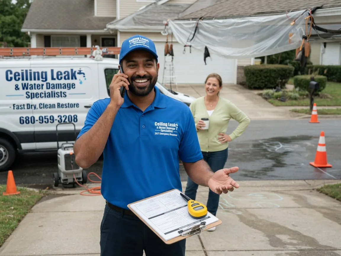 Ceiling Leak Cleanup Tennille, GA FAQs
